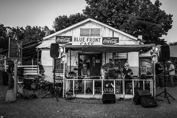Cover image for The Blue Front: Where the Blues Lives